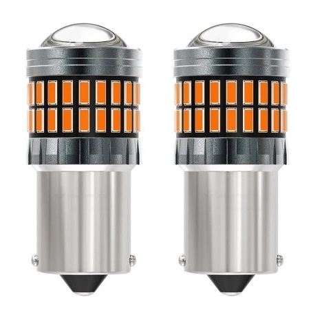 лампа светодиодная 1156 56smd желтая