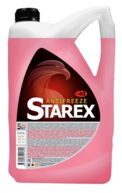 антифриз starex красный 5кг
