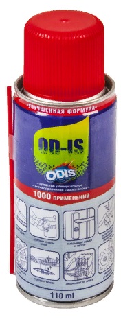 Антикоррозийная смазка-спрей ODIS De-Rust and Lubricanting, OD-IS+MoS2, 110мл