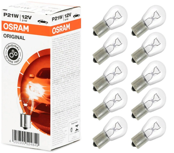 автолампа osram p21w 12v
