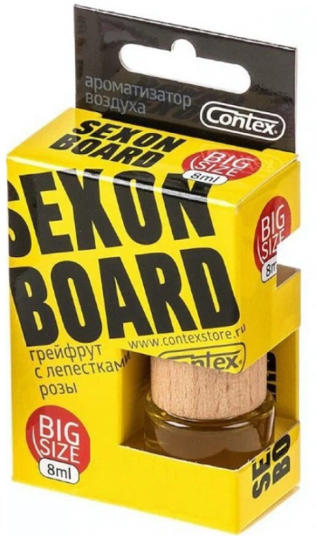 ароматизатор contex sex on board деревянный флакон