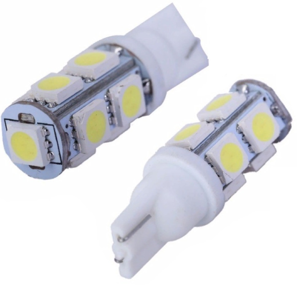 лампа светодиодная t10  SMD 9