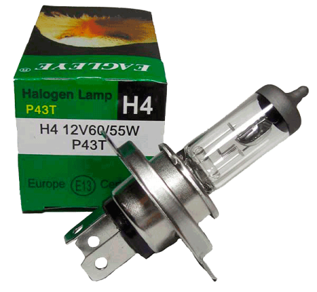 4121 H4 12V 60 55W